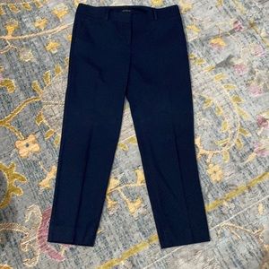 Ann Taylor Dress Pants in Navy with Black Dots